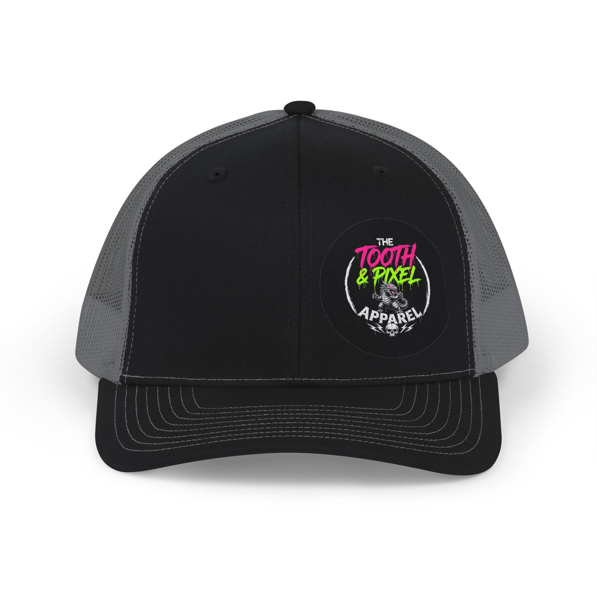 T&P logo (dragon), Full Color, Premium Snapback hat.