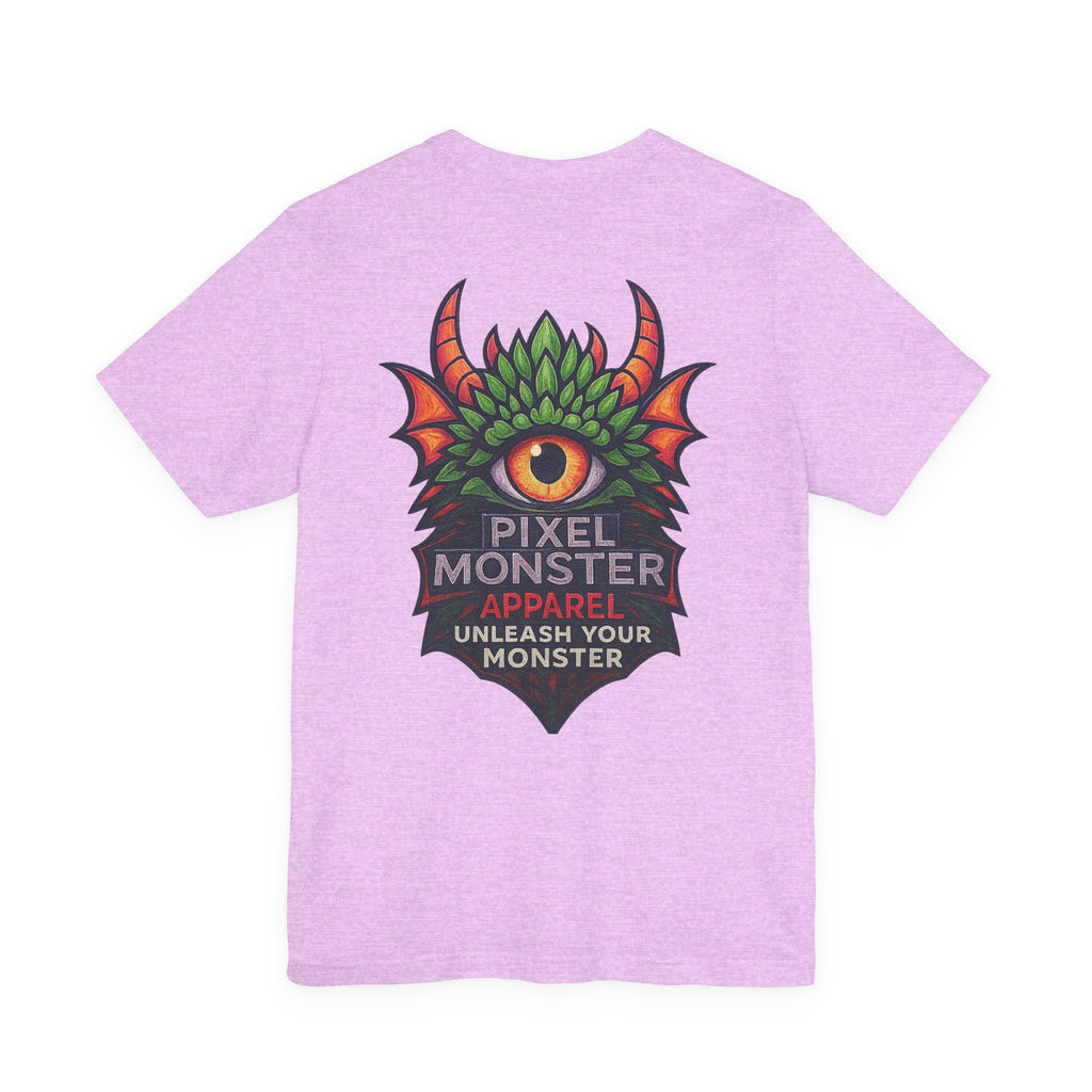 Pixel Monster Apparel "Unleash your own monster"Logo T-Shirt