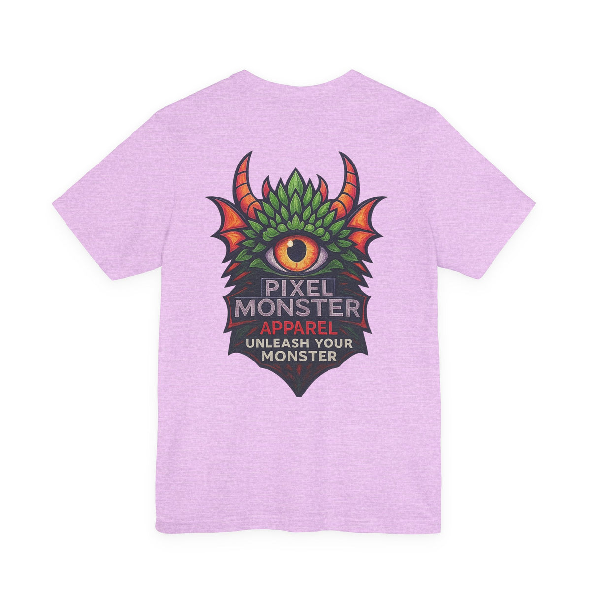 Pixel Monster Apparel "Unleash your own monster"Logo T-Shirt