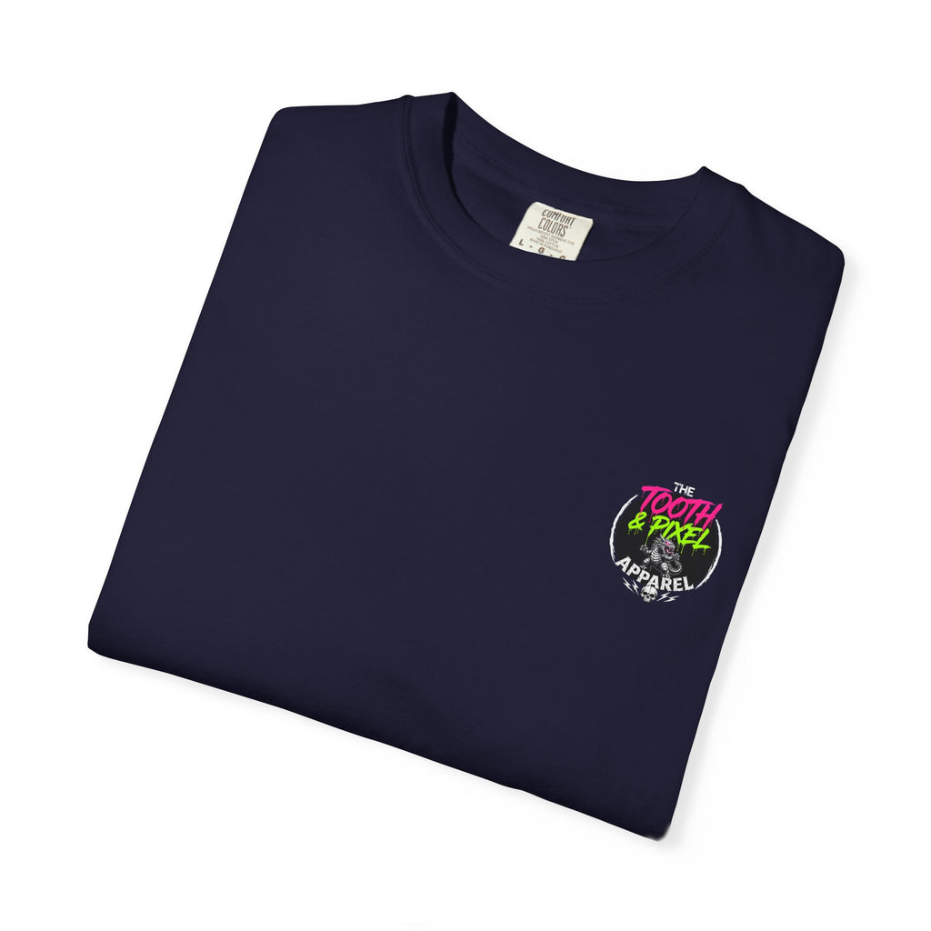 Tooth and Pixel- Monster Flavor Graphic T-Shirt — "Zero Pixelation" Ode to Pixel Monster Design