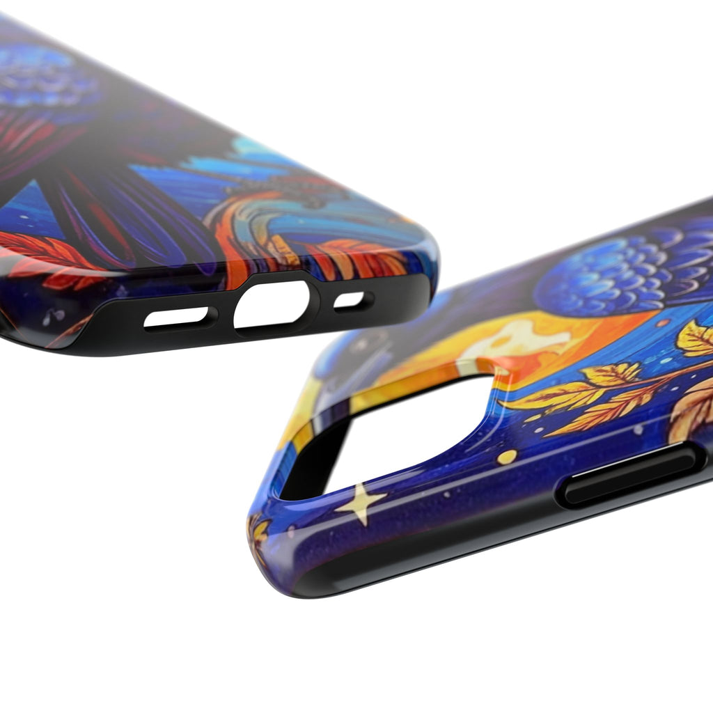 Purple Gothic Raven Phone Case — Moonlight Raven Design