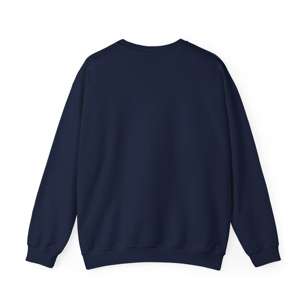 Blue Beast Crewneck Sweatshirt — "Yummy, Blue beast" Graphic
