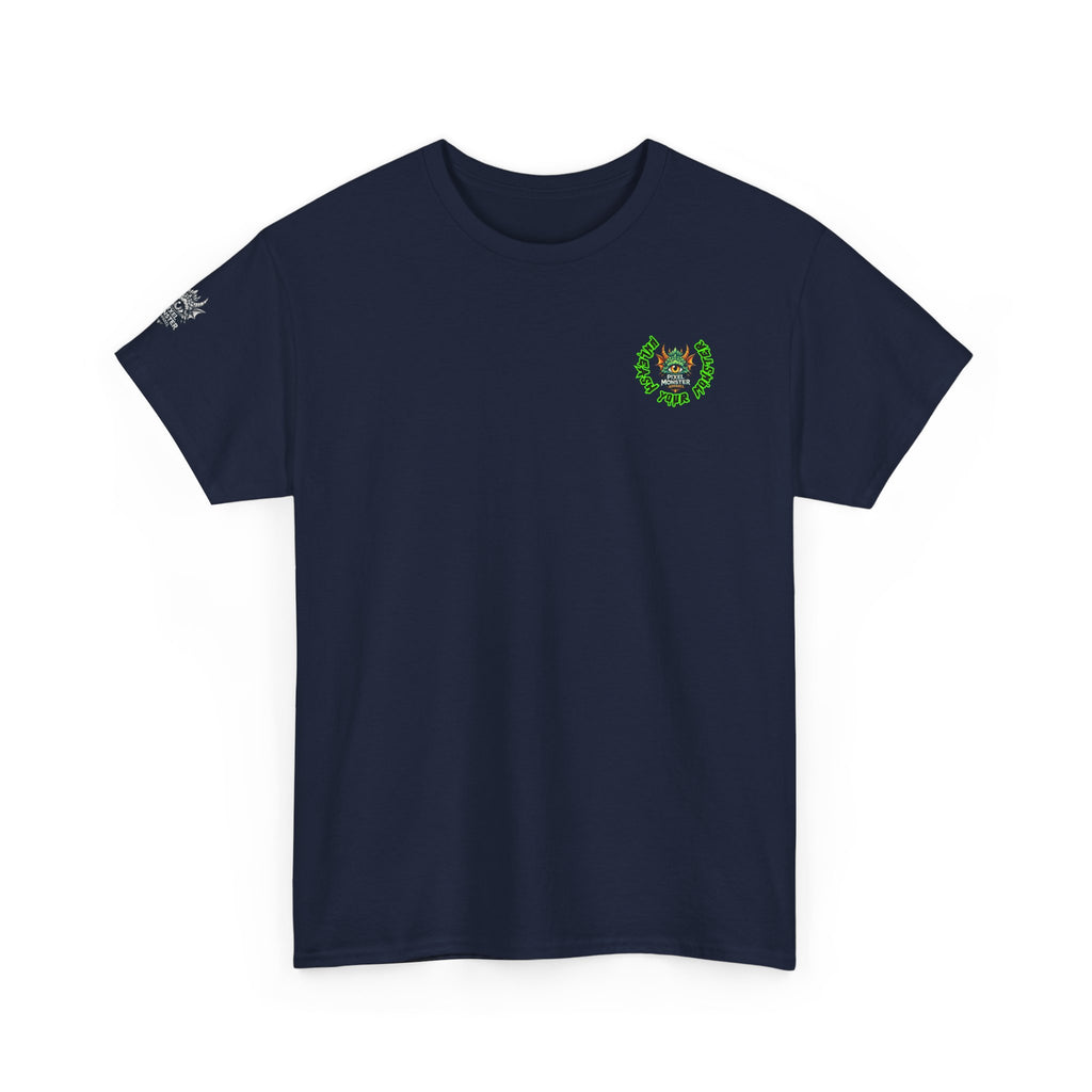 Pixel Monster Tee — "Unleash Your Monster" Graphic T-Shirt