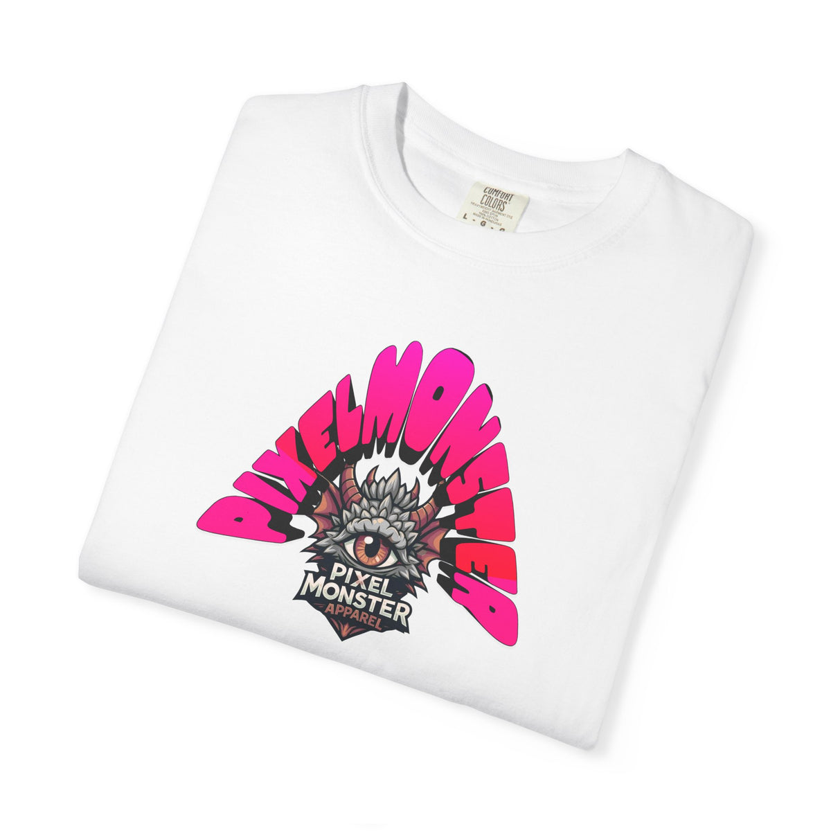 Tooth and Pixel- Funny Whimsical Beach Life T-Shirt — Retro Monster Surf Graphic Tee