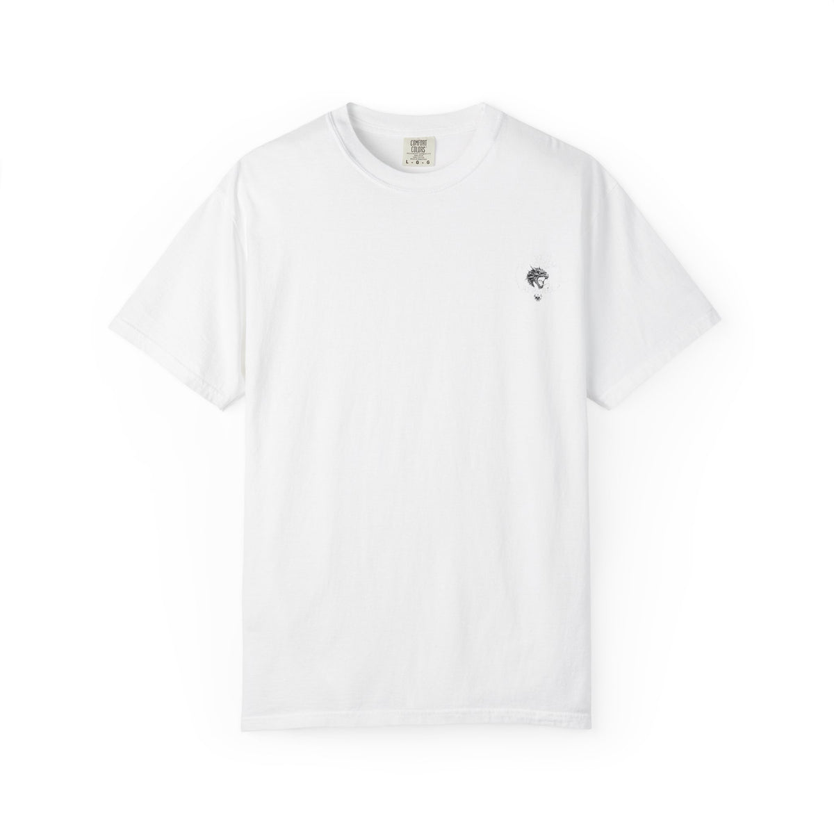 Tooth and Pixel- 'Eye of the King' Tribal Neon Lion Graphic Tee