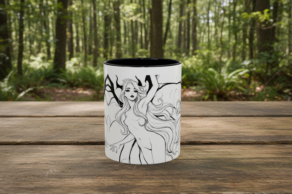 T&P Homeware- Forest Nymph Coffee Mug — Morning Beauty Accent- Size (11/15 oz)
