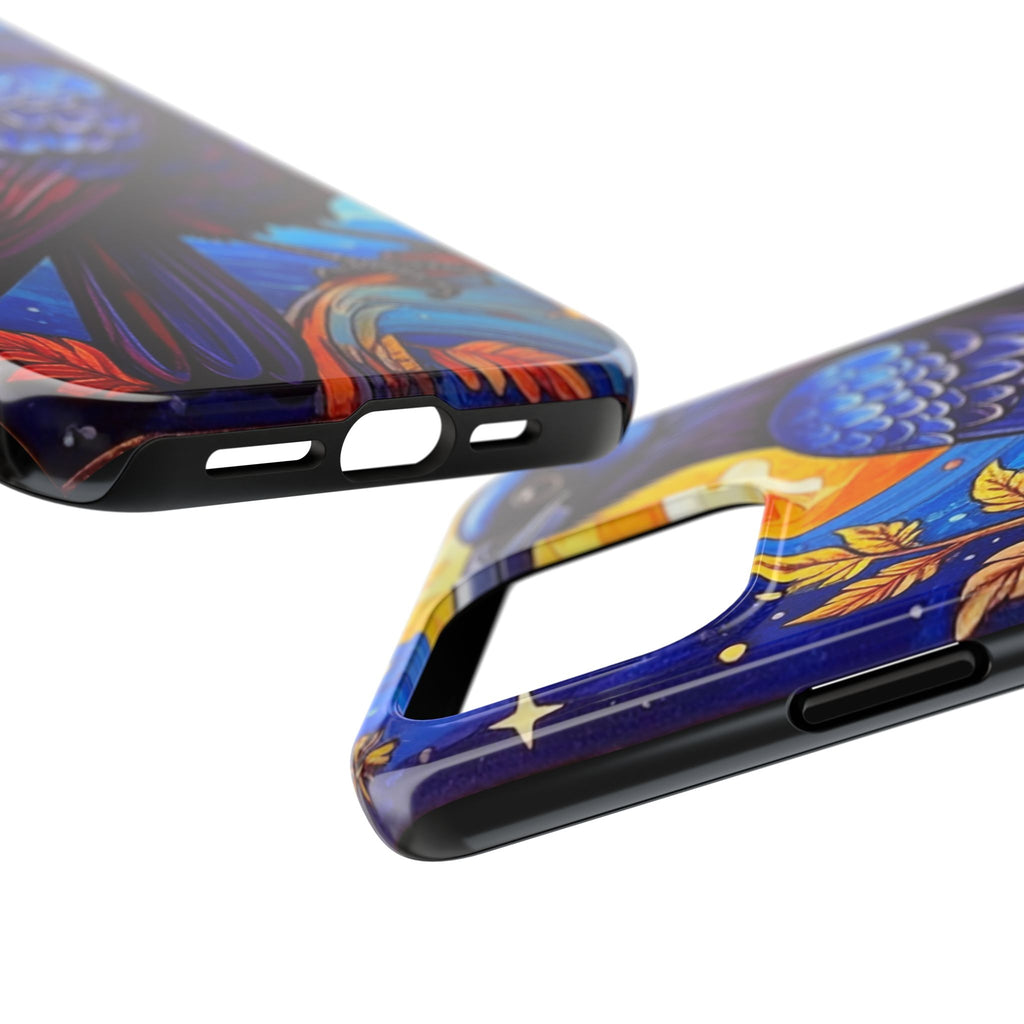Purple Gothic Raven Phone Case — Moonlight Raven Design