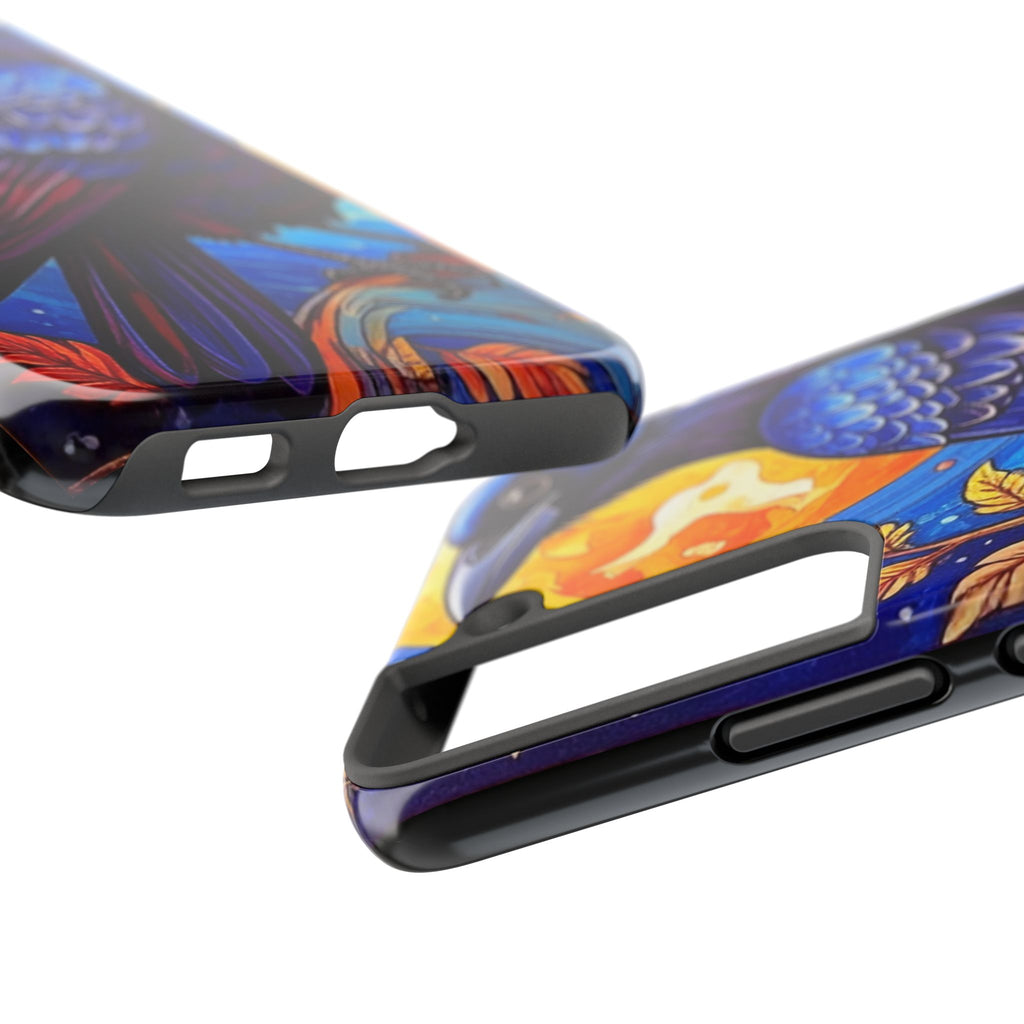 Purple Gothic Raven Phone Case — Moonlight Raven Design