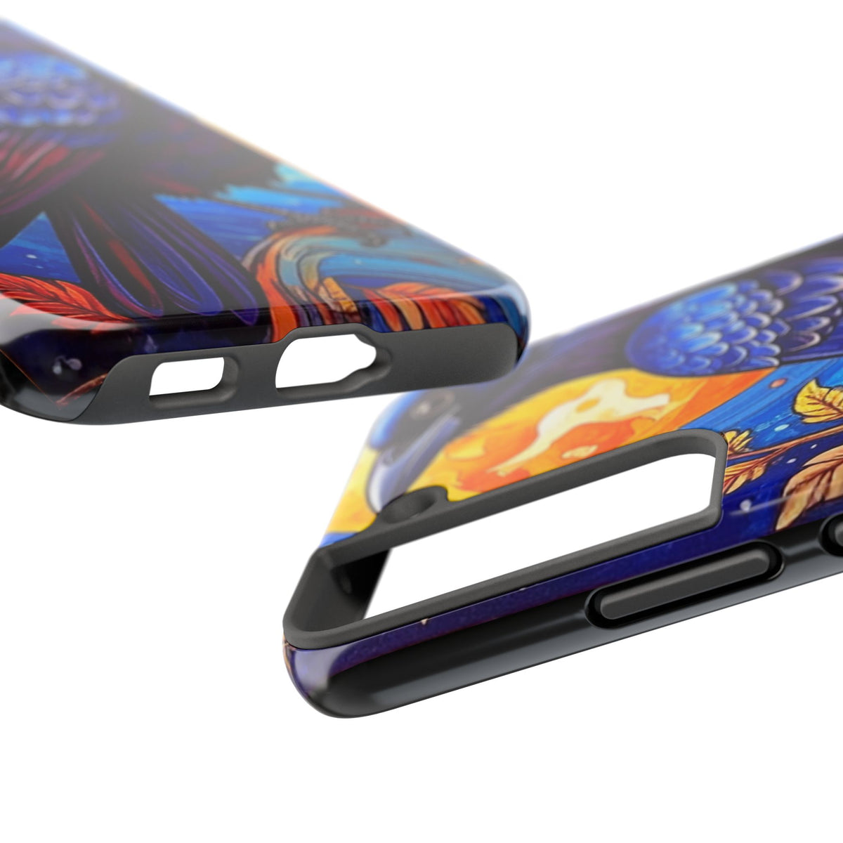 Purple Gothic Raven Phone Case — Moonlight Raven Design