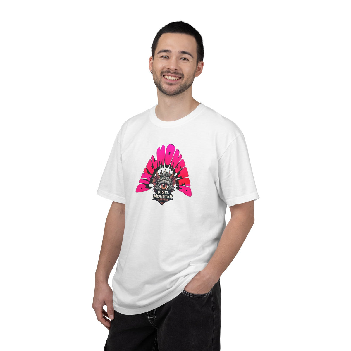 Tooth and Pixel- Funny Whimsical Beach Life T-Shirt — Retro Monster Surf Graphic Tee