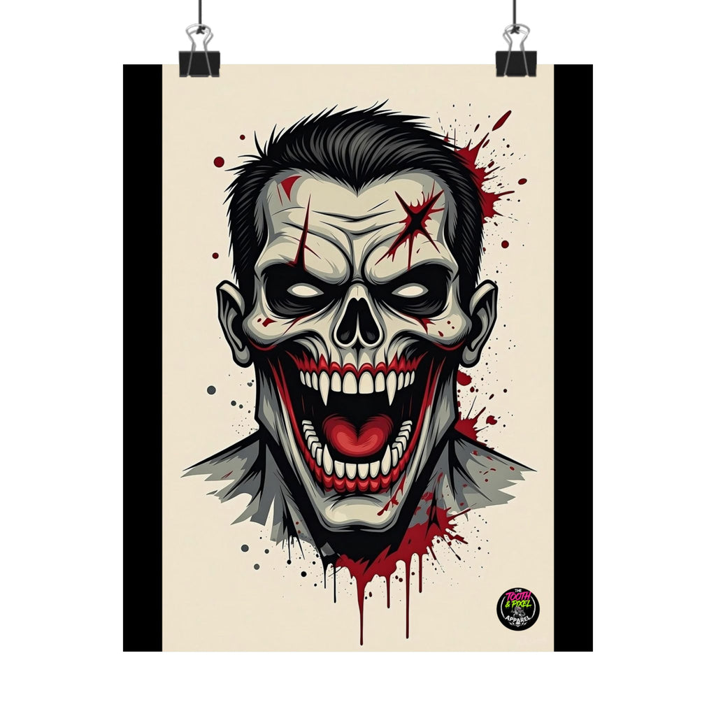 T&P- Gangland Vampire Matte Poster — Vertical Horror Art Print