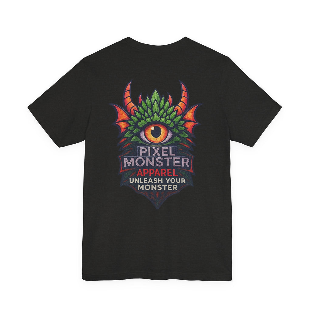 Pixel Monster Apparel "Unleash your own monster"Logo T-Shirt