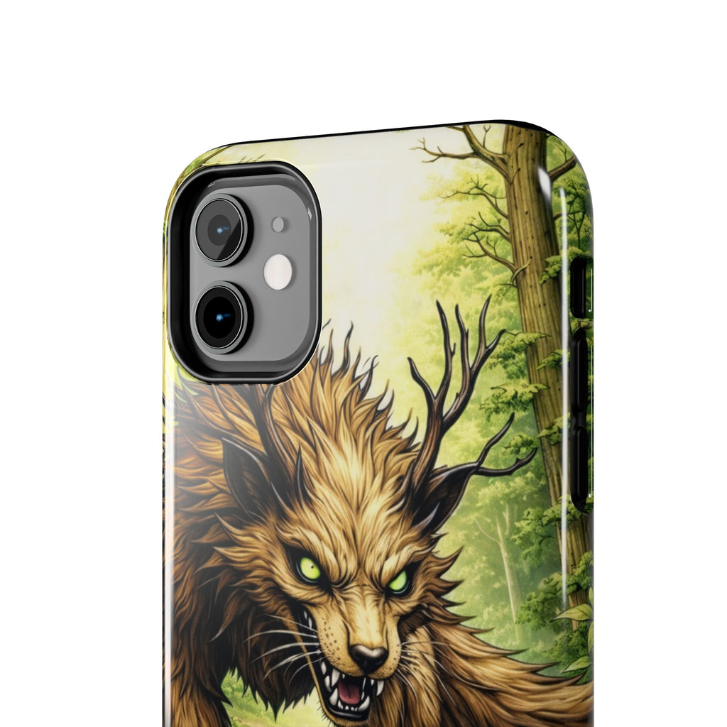 Wolverine vs Serpent Phone Case (Samsung / Iphone) - Rugged Protective Case with Fierce Wolverine Design