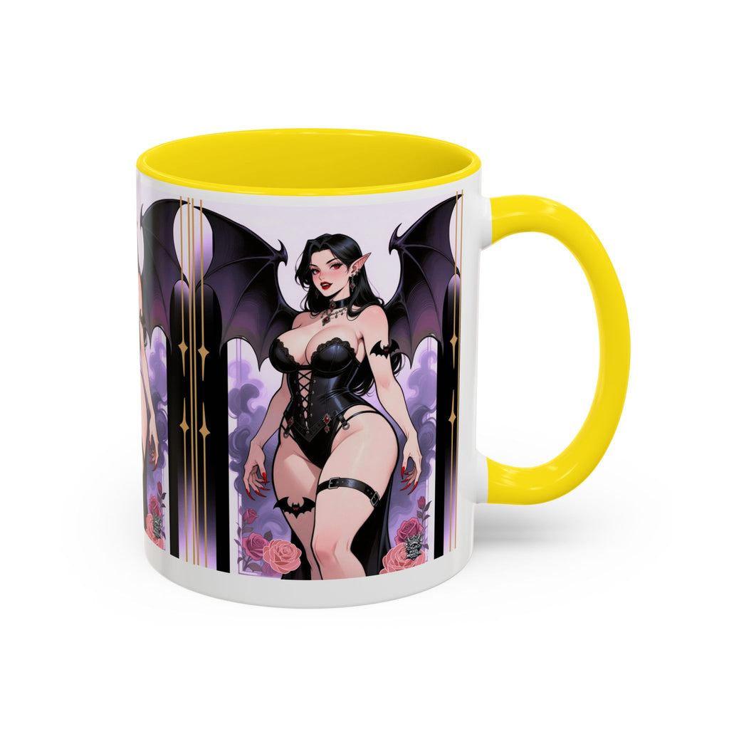 T&P Homeware- Gothic Vampire Queen Accent Coffee Mug — Size 11/15oz- Complete your look today!