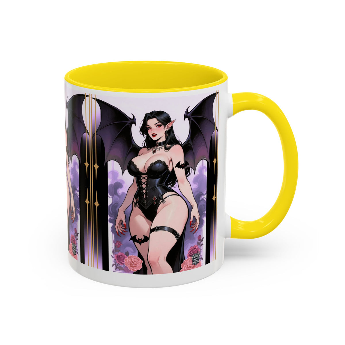 T&P Homeware- Gothic Vampire Queen Accent Coffee Mug — Size 11/15oz- Complete your look today!