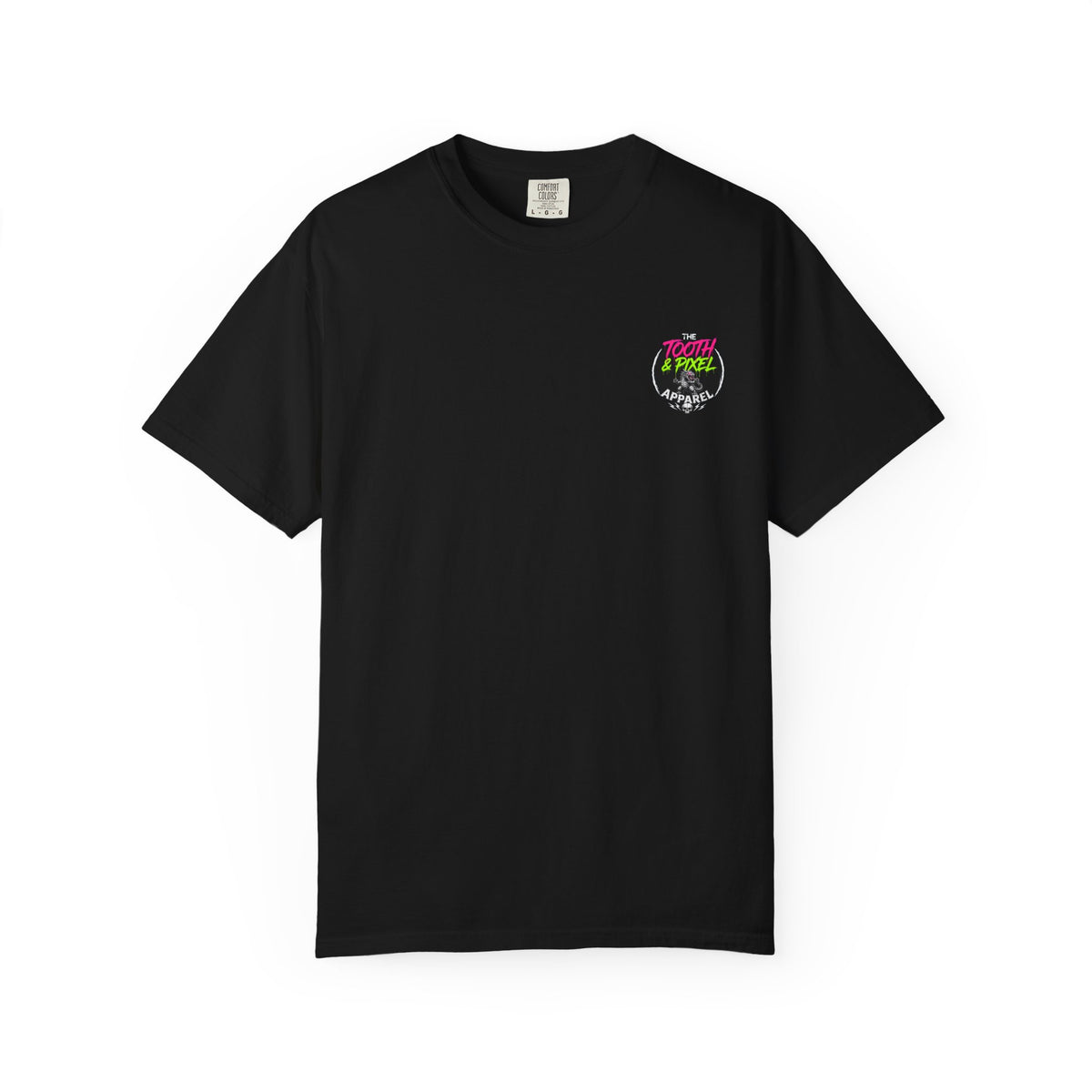 Tooth and Pixel- Monster Flavor Graphic T-Shirt — "Zero Pixelation" Ode to Pixel Monster Design