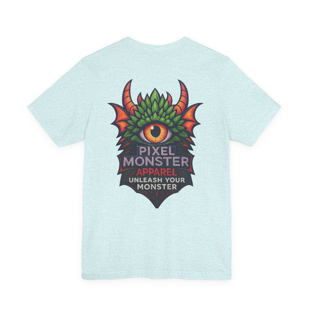 Pixel Monster Apparel "Unleash your own monster"Logo T-Shirt
