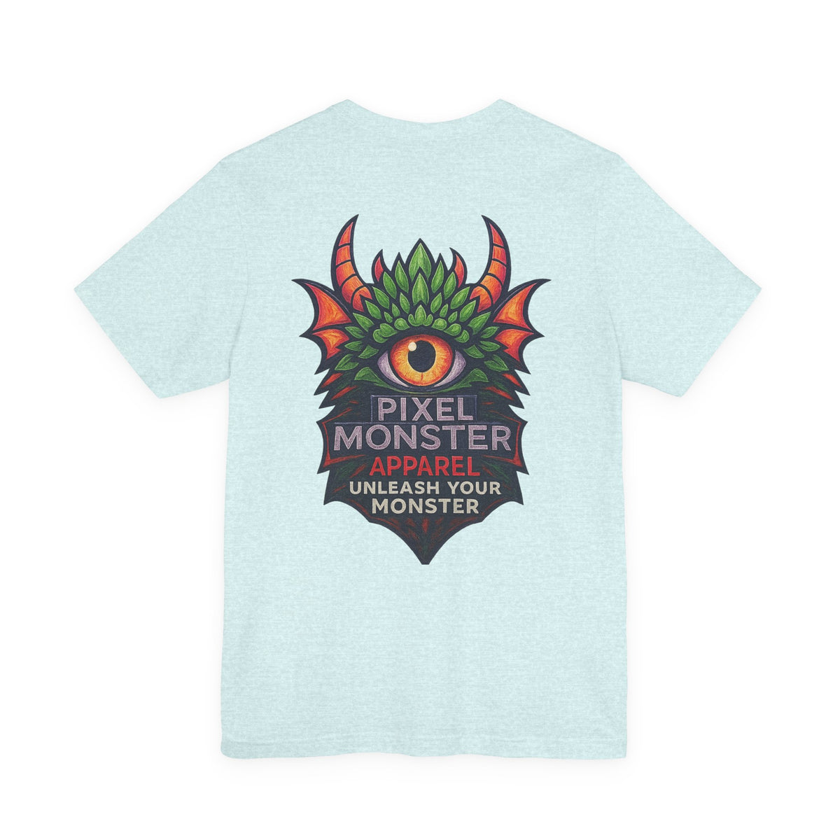 Pixel Monster Apparel "Unleash your own monster"Logo T-Shirt