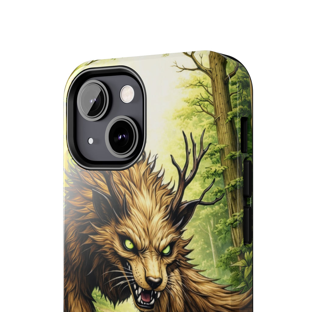 Wolverine vs Serpent Phone Case (Samsung / Iphone) - Rugged Protective Case with Fierce Wolverine Design