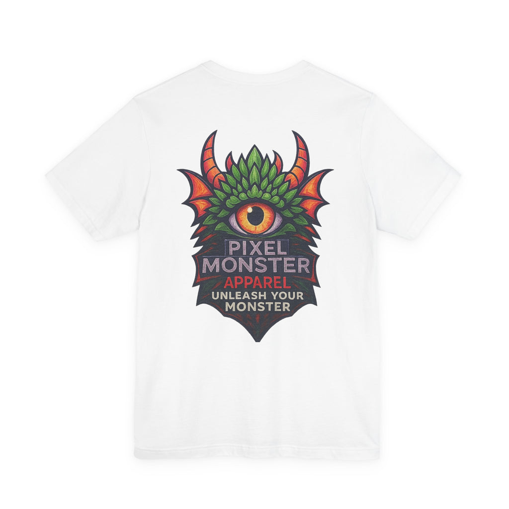 Pixel Monster Apparel "Unleash your own monster"Logo T-Shirt