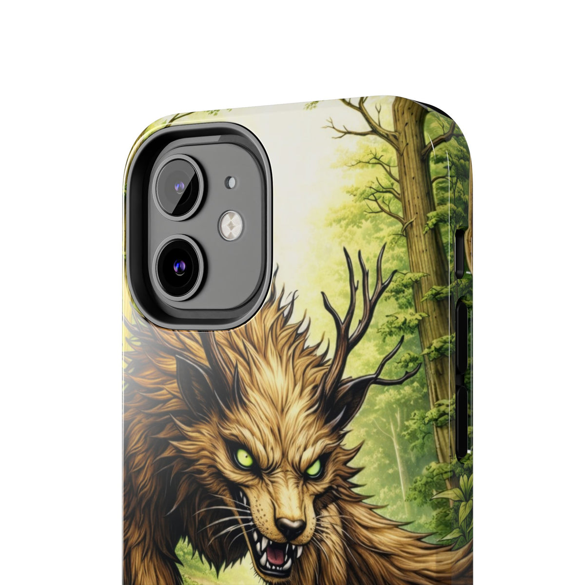 Wolverine vs Serpent Phone Case (Samsung / Iphone) - Rugged Protective Case with Fierce Wolverine Design