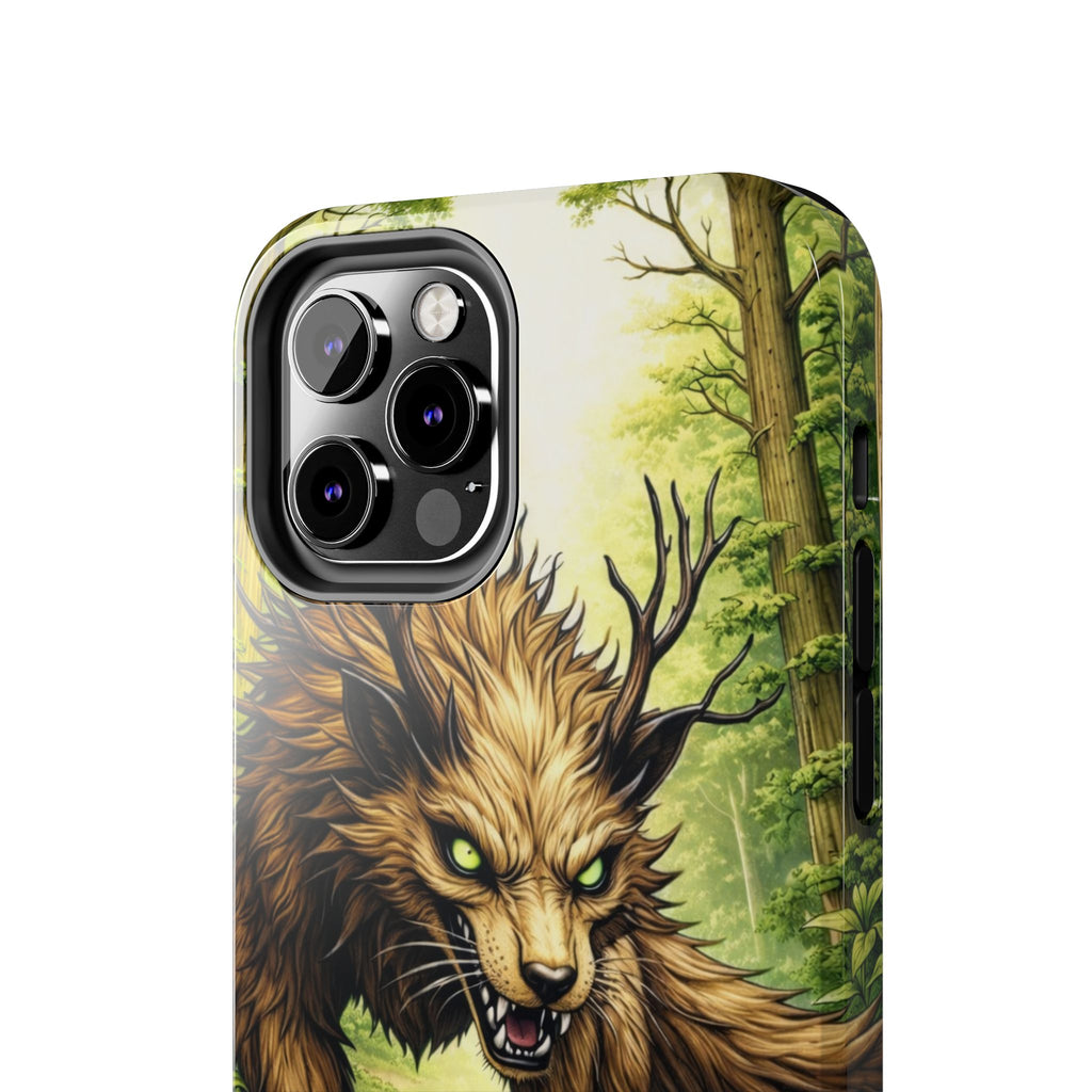 Wolverine vs Serpent Phone Case (Samsung / Iphone) - Rugged Protective Case with Fierce Wolverine Design