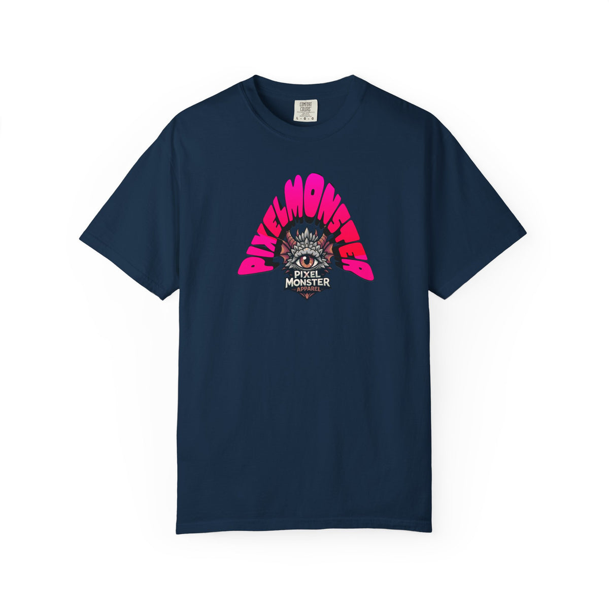 Tooth and Pixel- Funny Whimsical Beach Life T-Shirt — Retro Monster Surf Graphic Tee