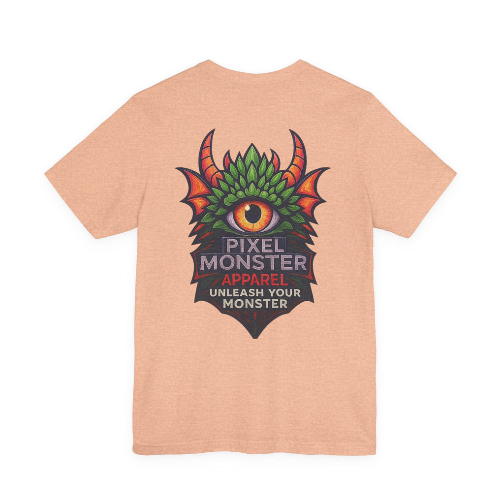 Pixel Monster Apparel "Unleash your own monster"Logo T-Shirt