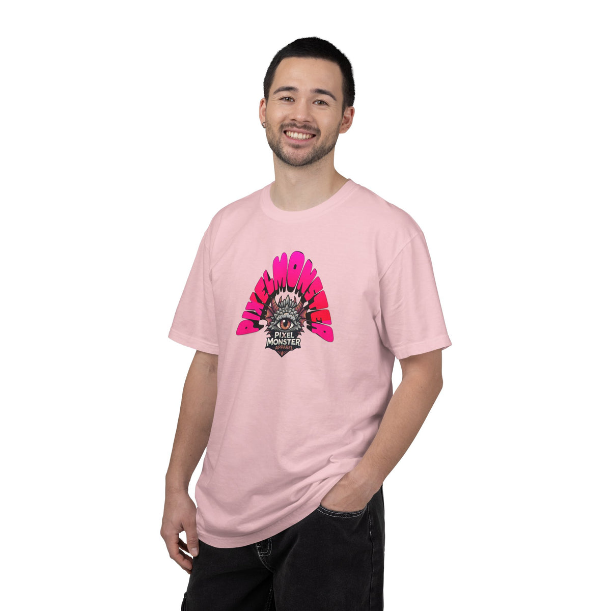 Tooth and Pixel- Funny Whimsical Beach Life T-Shirt — Retro Monster Surf Graphic Tee