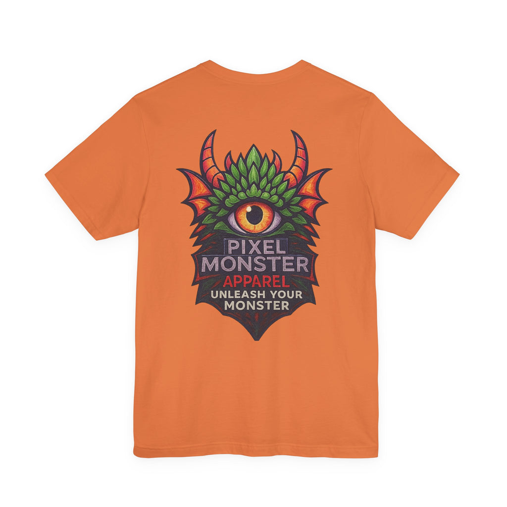 Pixel Monster Apparel "Unleash your own monster"Logo T-Shirt