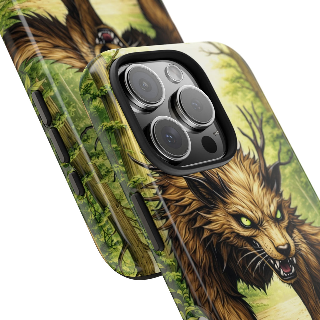 Wolverine vs Serpent Phone Case (Samsung / Iphone) - Rugged Protective Case with Fierce Wolverine Design