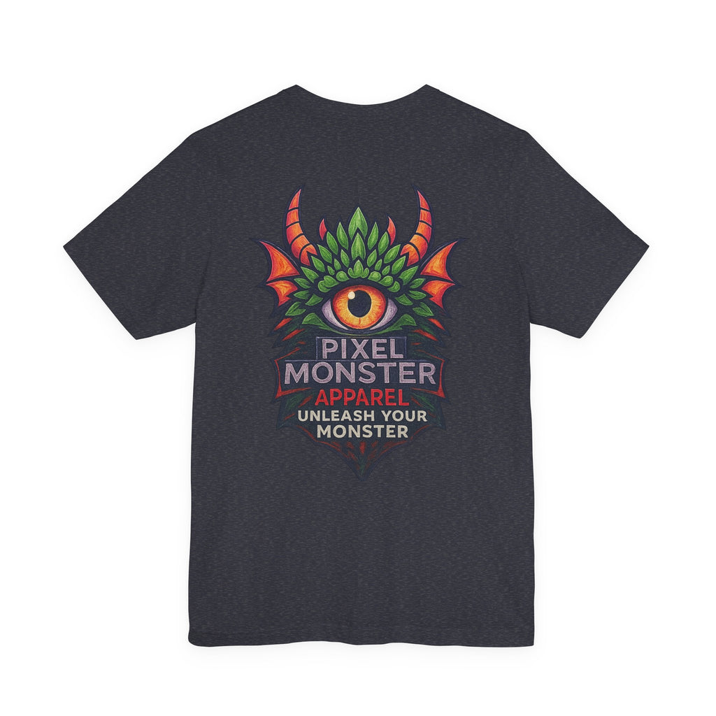 Pixel Monster Apparel "Unleash your own monster"Logo T-Shirt