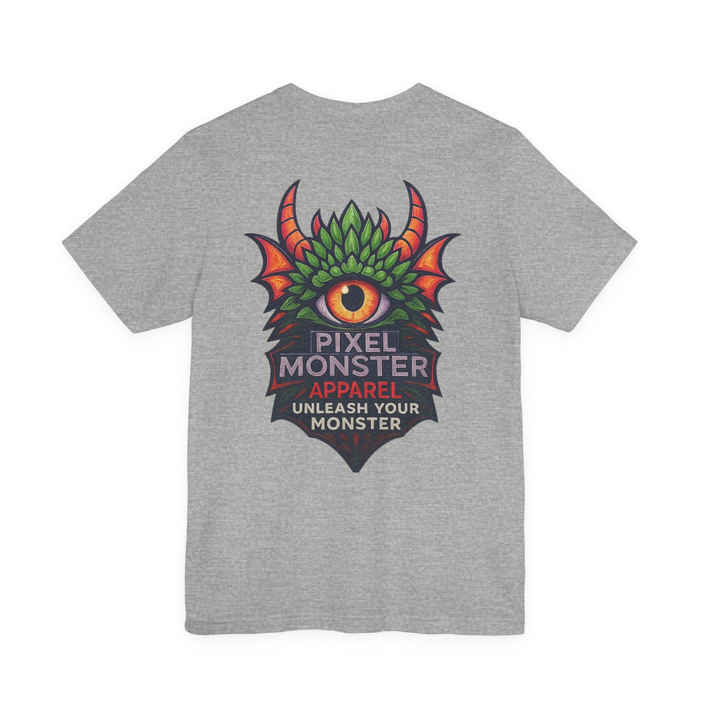 Pixel Monster Apparel "Unleash your own monster"Logo T-Shirt