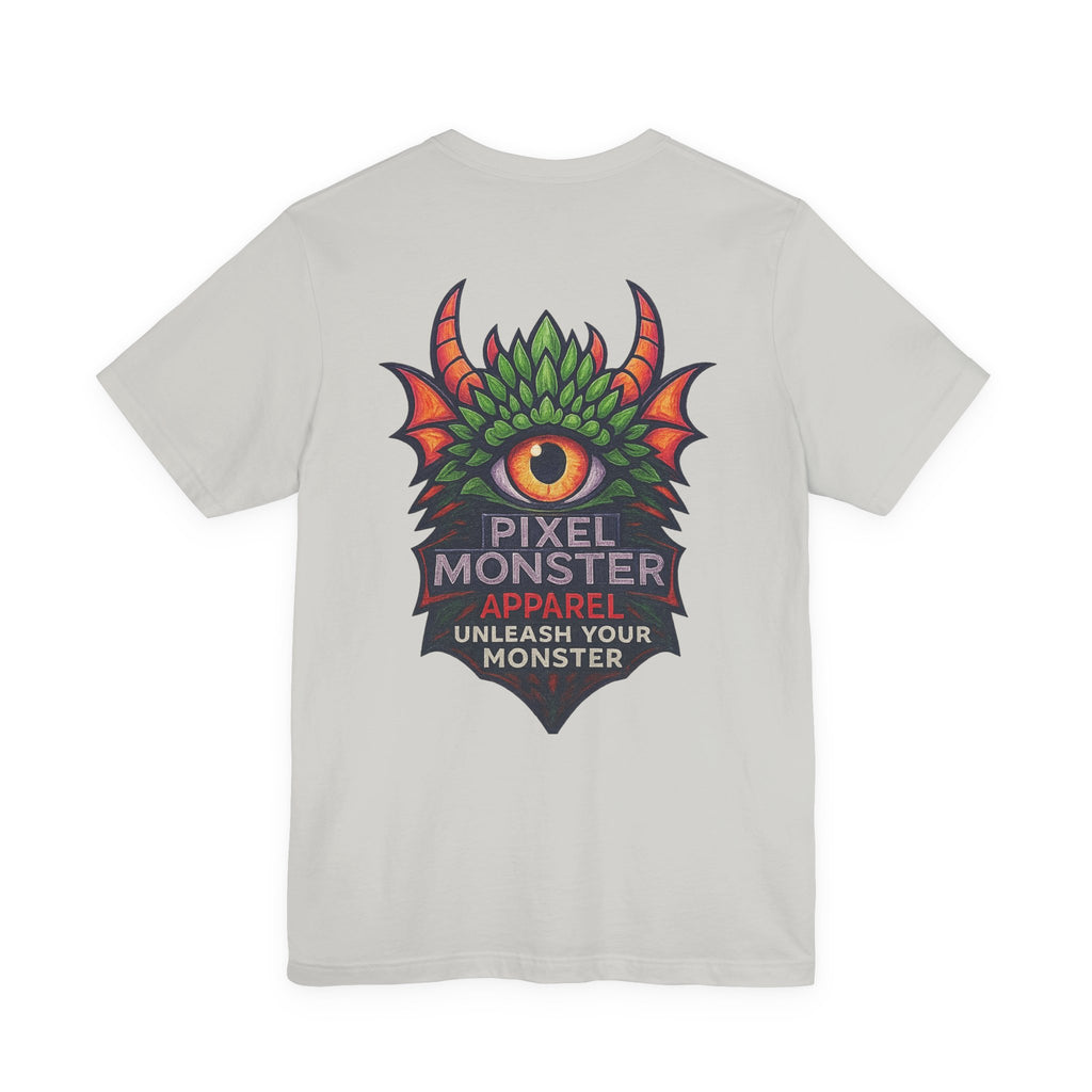 Pixel Monster Apparel "Unleash your own monster"Logo T-Shirt