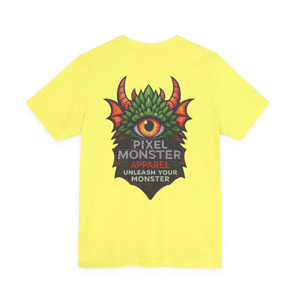 Pixel Monster Apparel "Unleash your own monster"Logo T-Shirt
