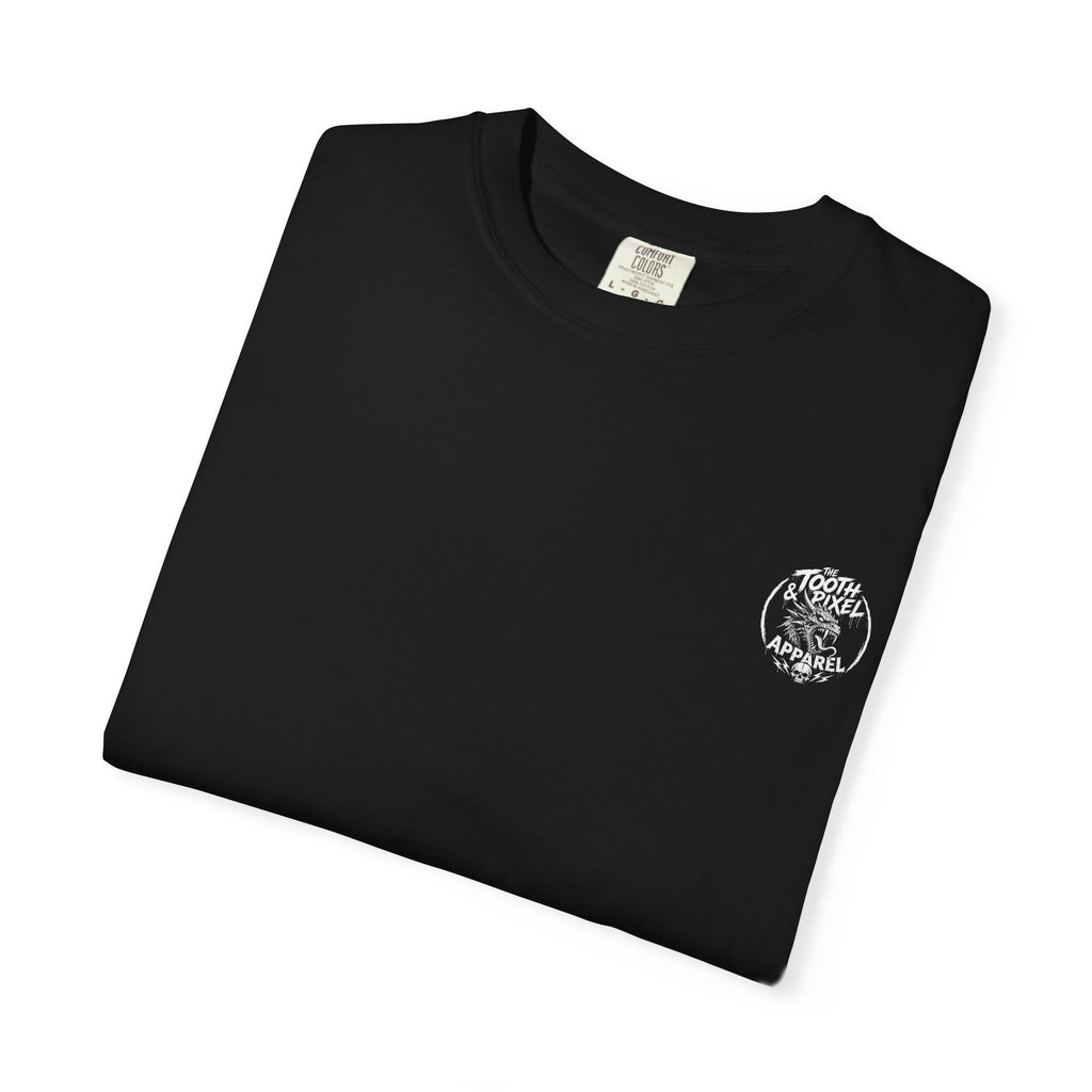 Tooth and Pixel- 'Eye of the King' Tribal Neon Lion Graphic Tee
