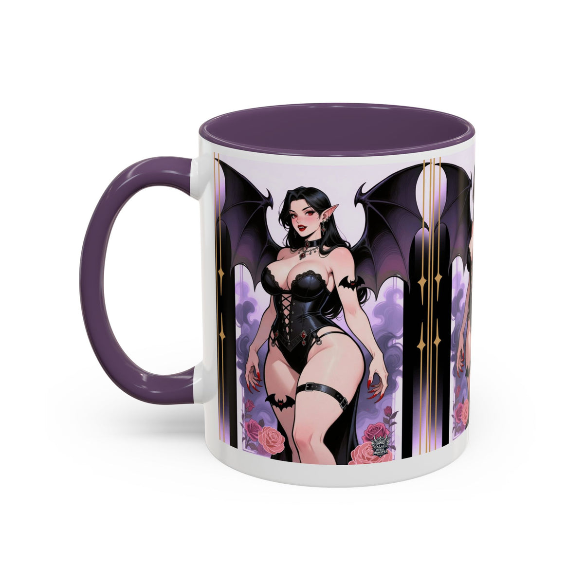 T&P Homeware- Gothic Vampire Queen Accent Coffee Mug — Size 11/15oz- Complete your look today!