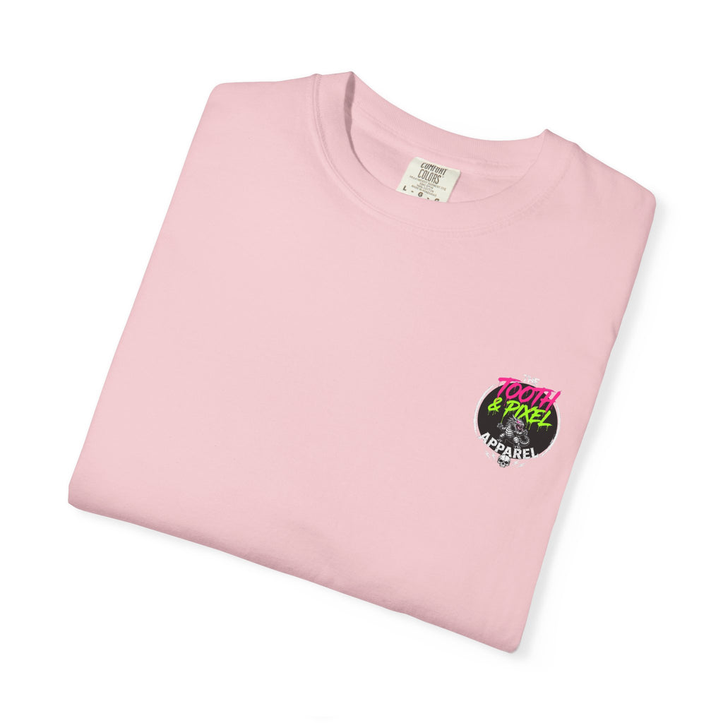 Tooth and Pixel- Monster Flavor Graphic T-Shirt — "Zero Pixelation" Ode to Pixel Monster Design