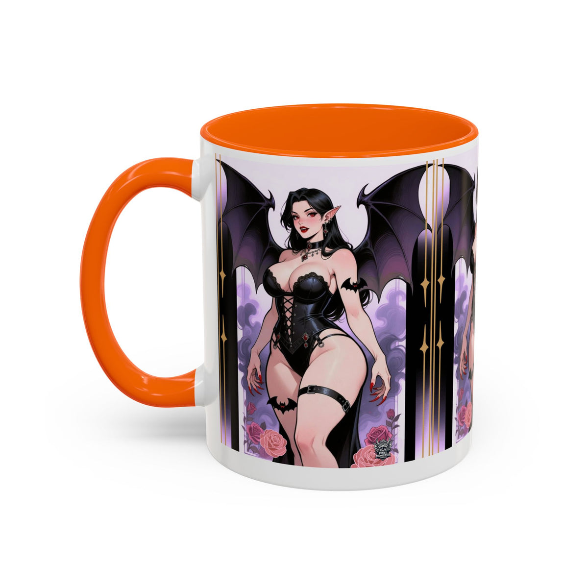 T&P Homeware- Gothic Vampire Queen Accent Coffee Mug — Size 11/15oz- Complete your look today!