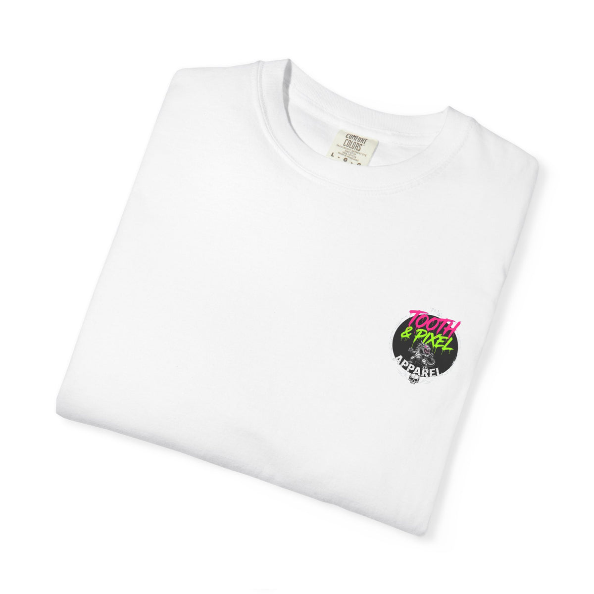 Tooth and Pixel- Monster Flavor Graphic T-Shirt — "Zero Pixelation" Ode to Pixel Monster Design
