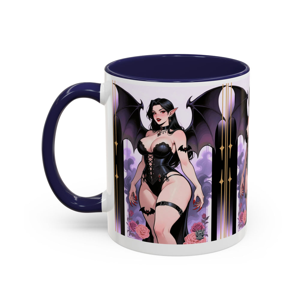T&P Homeware- Gothic Vampire Queen Accent Coffee Mug — Size 11/15oz- Complete your look today!