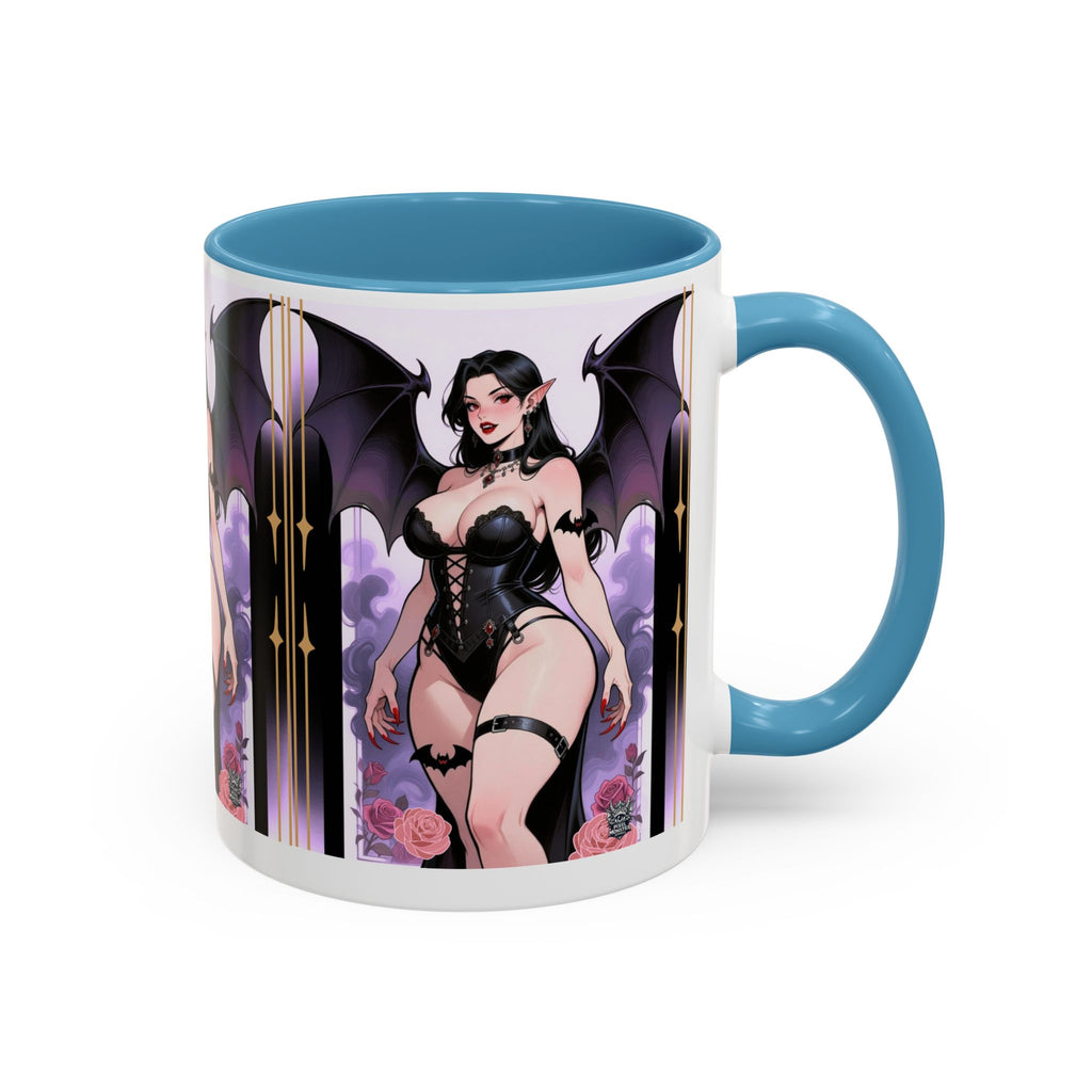 T&P Homeware- Gothic Vampire Queen Accent Coffee Mug — Size 11/15oz- Complete your look today!
