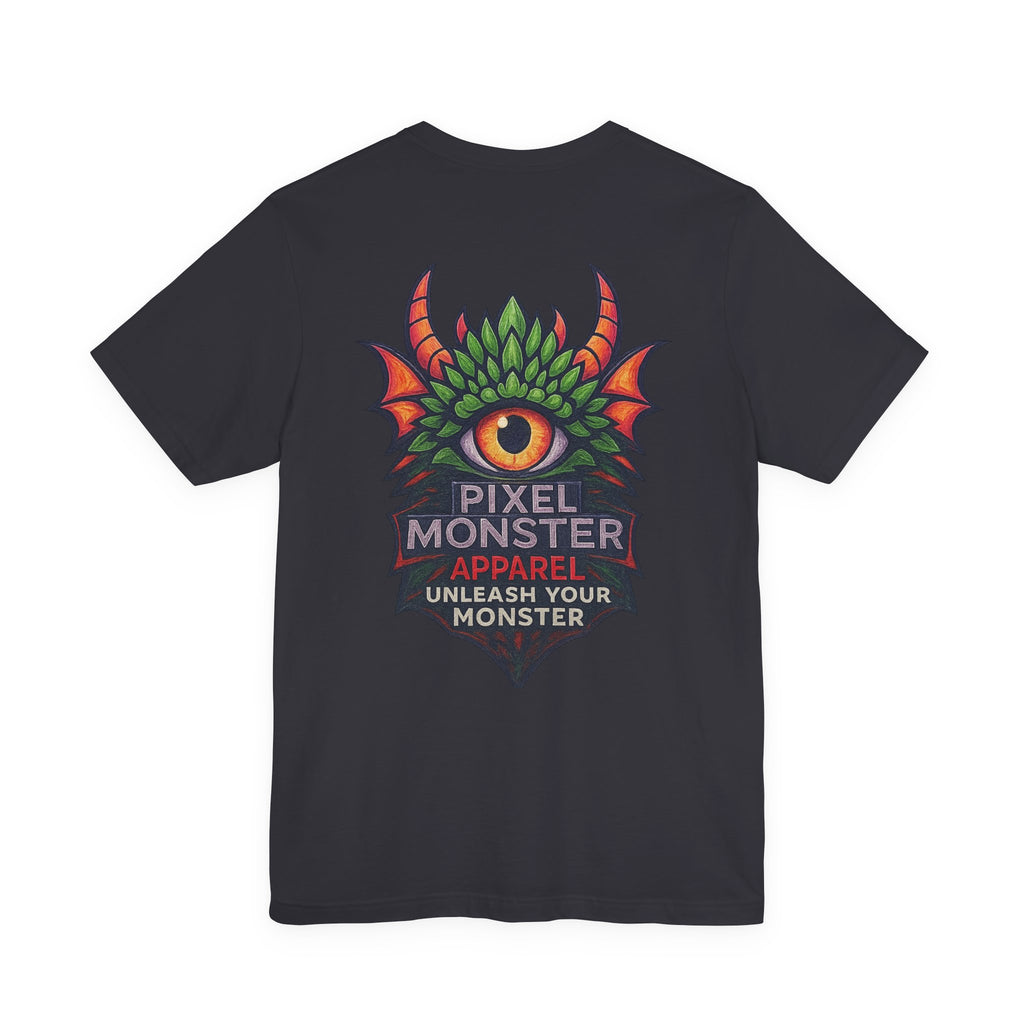 Pixel Monster Apparel "Unleash your own monster"Logo T-Shirt