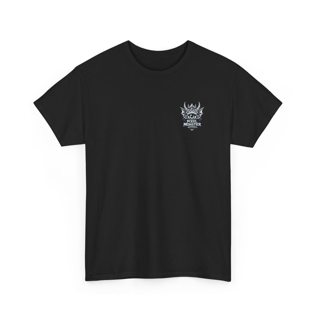 Tooth and Pixel- 'Stay Ugly' Graphic Tee -Version #1— Retro Monster Poster T-Shirt