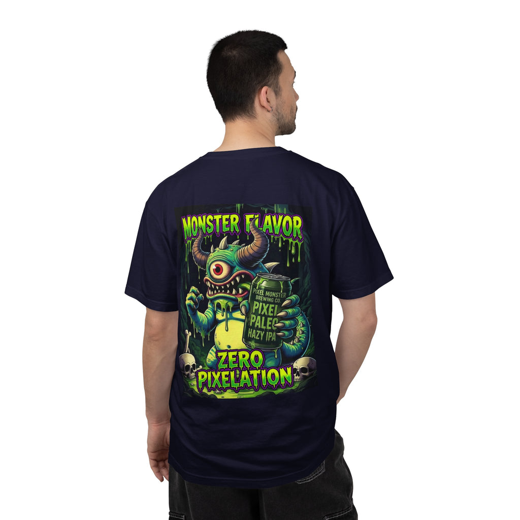 Tooth and Pixel- Monster Flavor Graphic T-Shirt — "Zero Pixelation" Ode to Pixel Monster Design