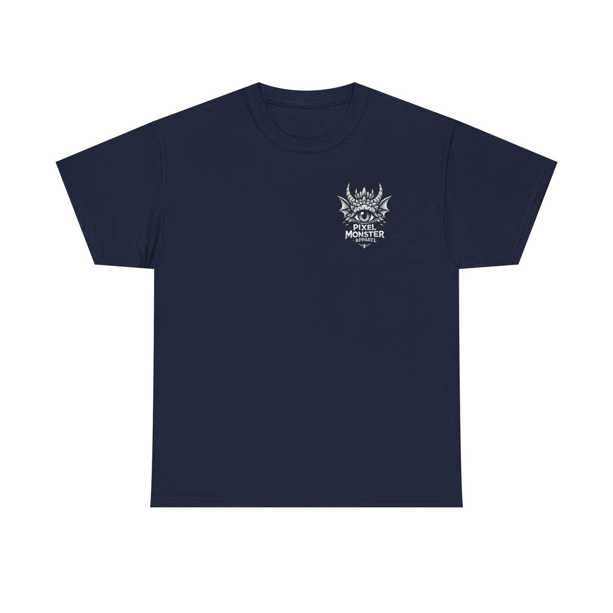 Monster Bite Graphic Tee — Fierce Dragon Back Print