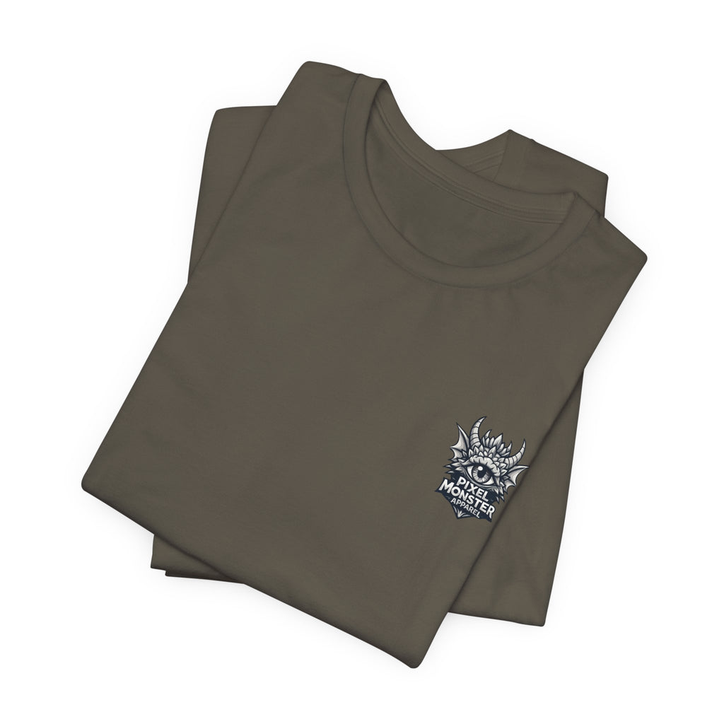 Pixel Monster Apparel "Unleash your own monster"Logo T-Shirt
