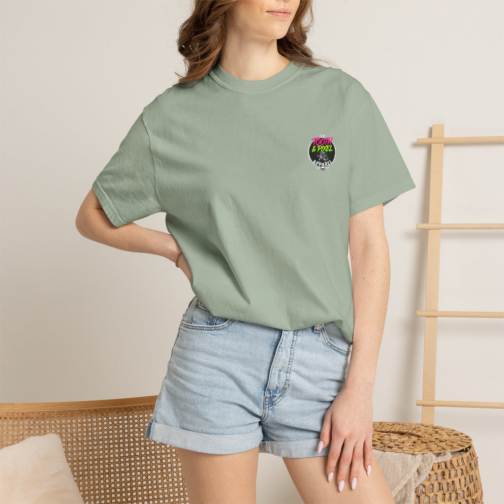 Tooth and Pixel- Monster Flavor Graphic T-Shirt — "Zero Pixelation" Ode to Pixel Monster Design