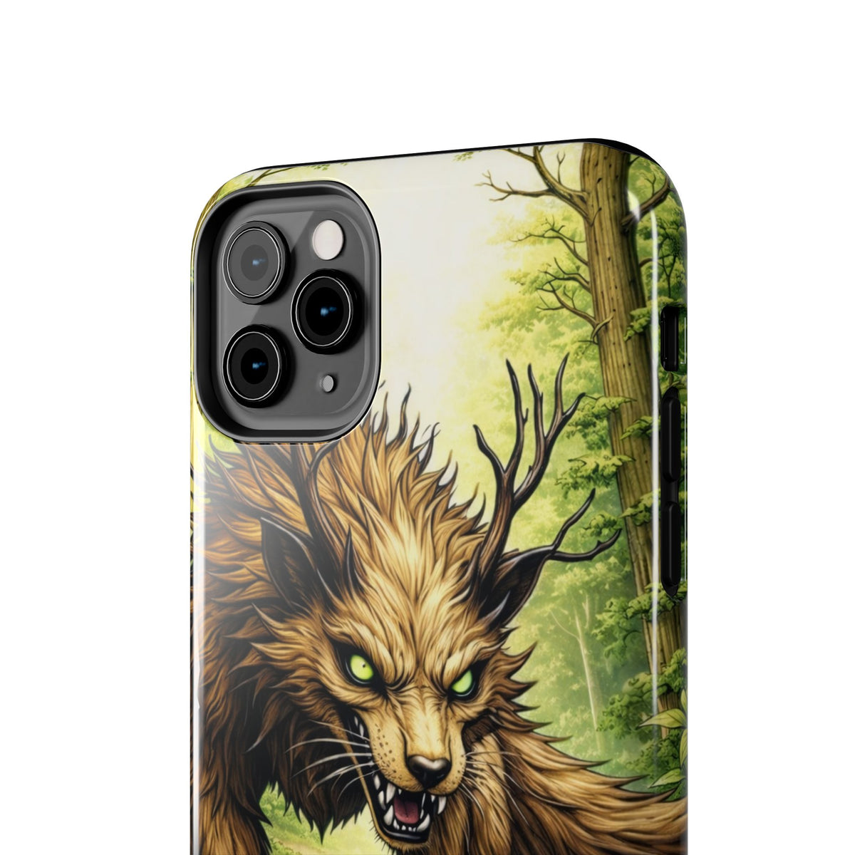 Wolverine vs Serpent Phone Case (Samsung / Iphone) - Rugged Protective Case with Fierce Wolverine Design