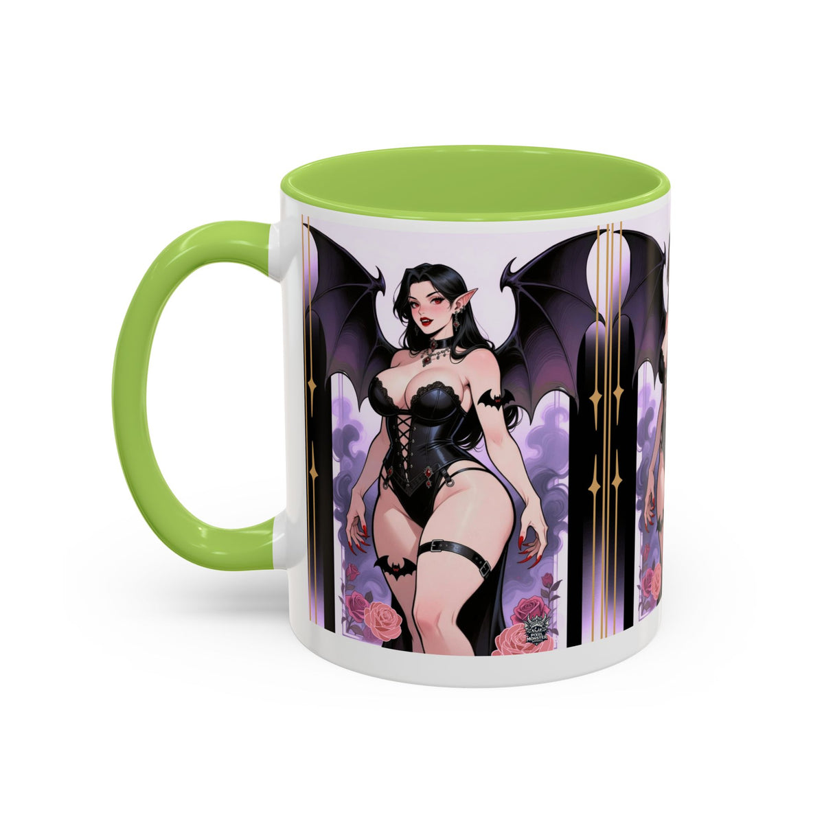 T&P Homeware- Gothic Vampire Queen Accent Coffee Mug — Size 11/15oz- Complete your look today!